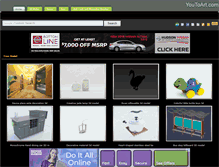 Tablet Screenshot of new.youtoart.com